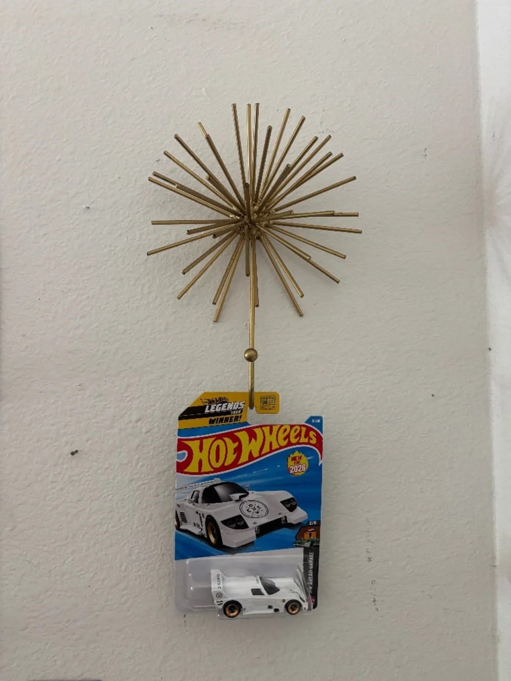 Gold Bursting Star Wall Hook